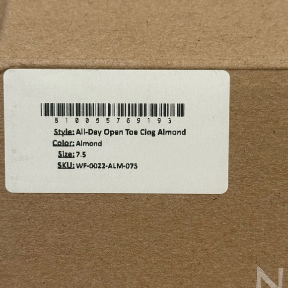 🆕 NISOLO Women's Tan Platform Sandals Almond Size 7.5 New in box! - Picture 7 of 7